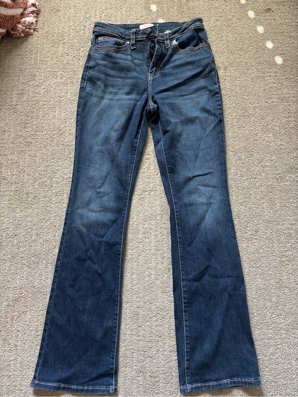 Shyanne Dark Blue Bootcut Jeans